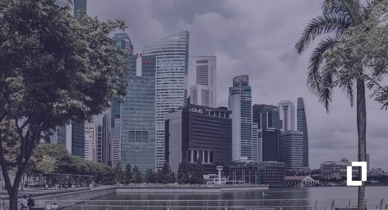 Carbon accounting software cost in Southeast Asia: Singapore's Marina Bay financial district skyline