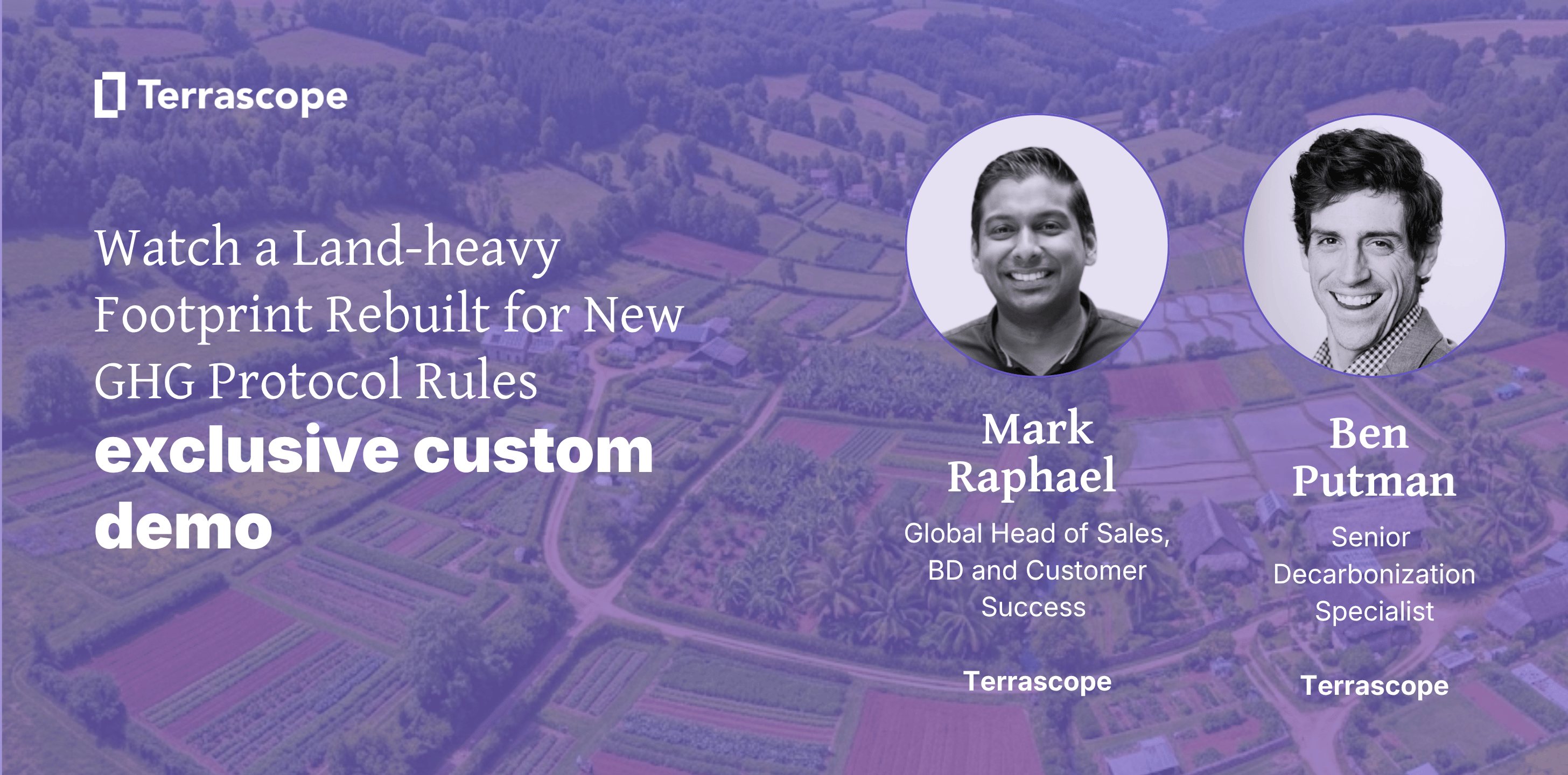 Watch a Land-heavy Footprint Rebuilt for New GHG Protocol Rules: exclusive custom demo