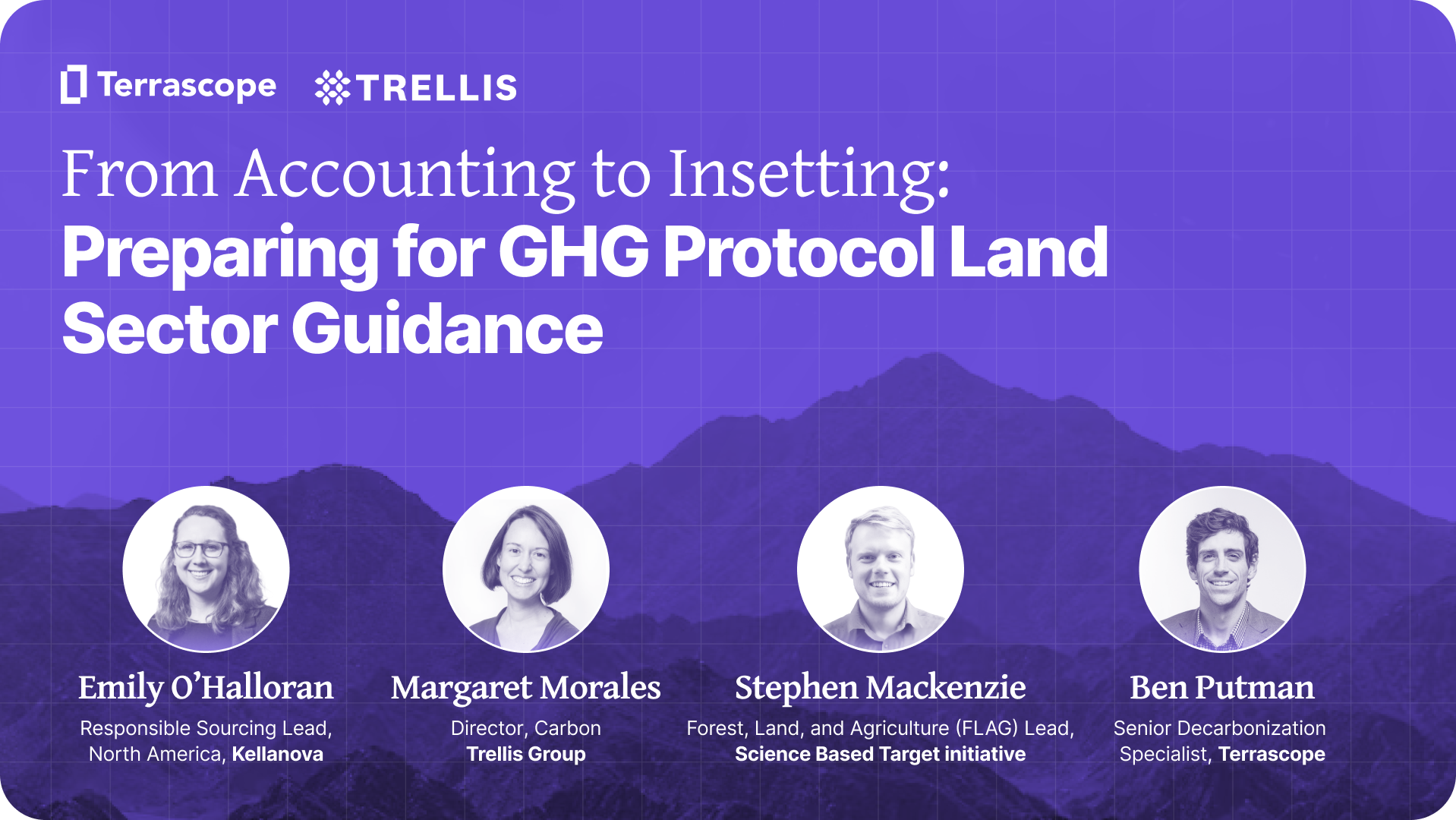 From Accounting to Insetting: Preparing for GHG Protocol Land Sector Guidance