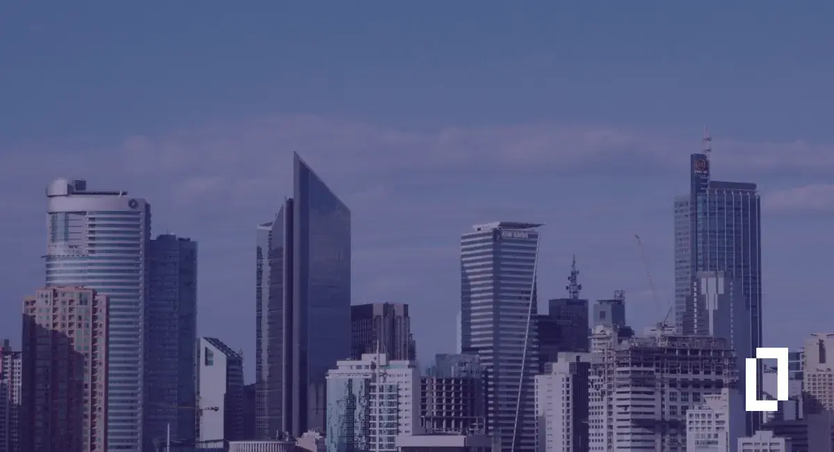 Philippines climate disclosure rules: office towers on the Makati City skyline in Metro Manila